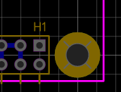 Correct board outline